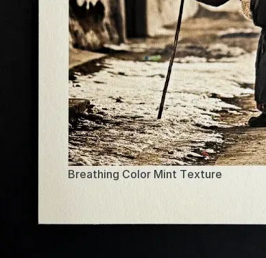 Breathing Color Mint Texture